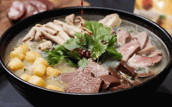 回味鸭血粉丝汤