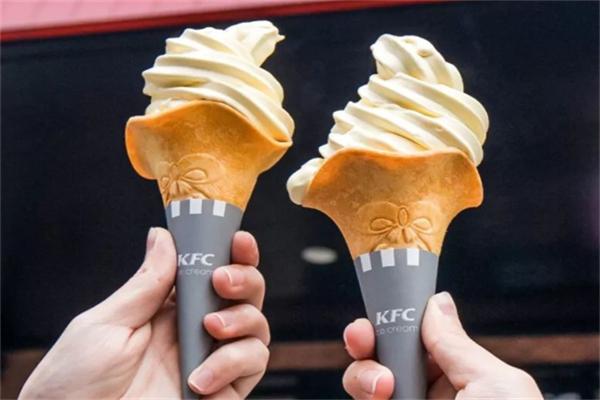 肯德基甜筒冰激凌