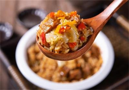 黑金牛油拌饭