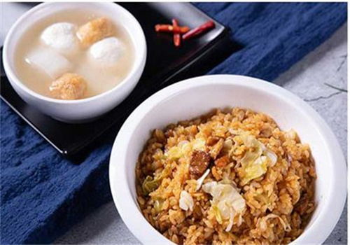 黑金牛油拌饭