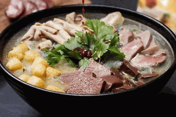 鸭血粉丝汤