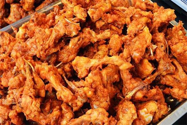 路边炸鸡锁骨