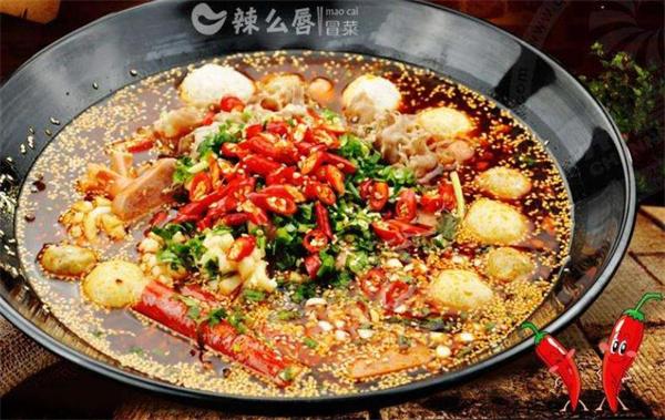 辣么唇冒菜