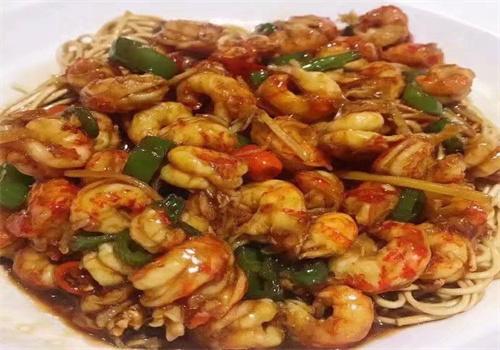 虾尾捞面