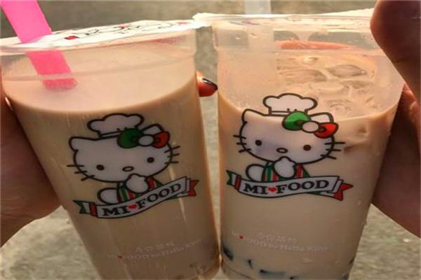 hello kitty奶茶