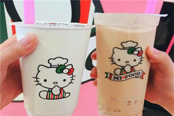hello kitty奶茶