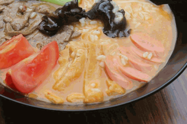 老妈烫饭