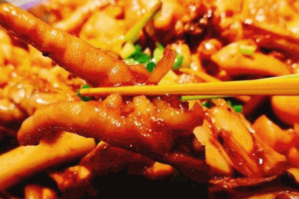 肉蟹煲鸡爪煲