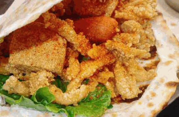 口留香香酥鸡烧饼