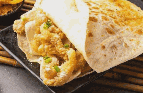 口留香香酥鸡烧饼