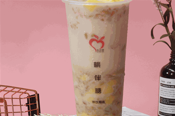 桃伴糖茶饮加盟
