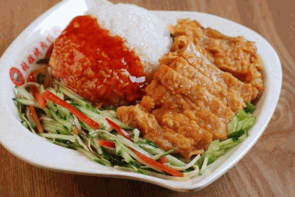 数上一蜀蜀香鸡米饭