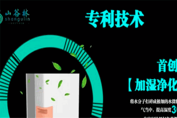 山谷林空气净化器加盟