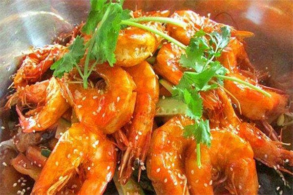 鲜虾火锅