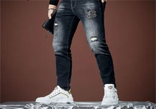 skinny牛仔裤