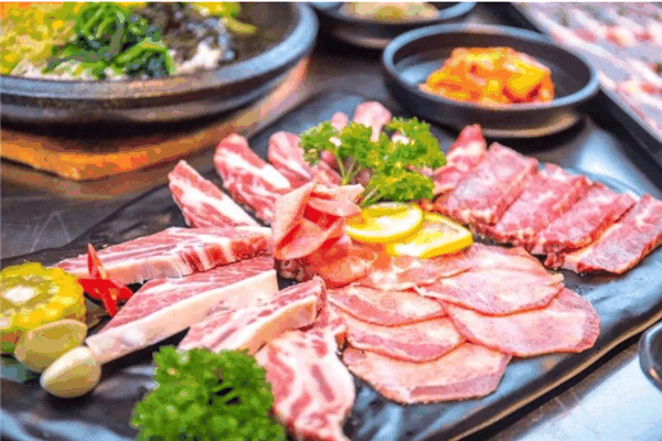 金达莱石板烤肉