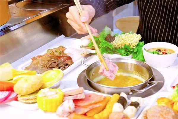 焖一锅半自助火锅