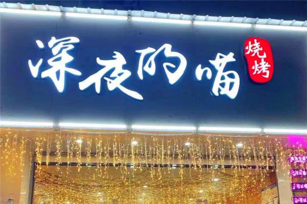 深夜的喵夜宵烧烤 