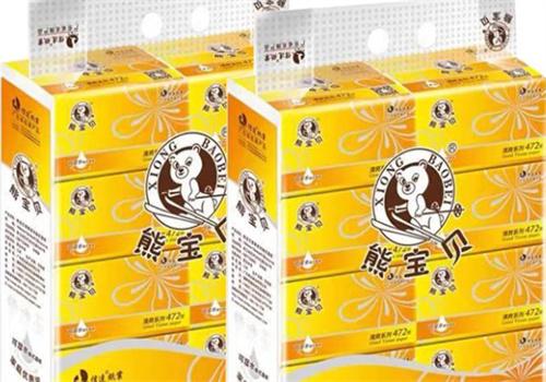 熊宝贝纸巾