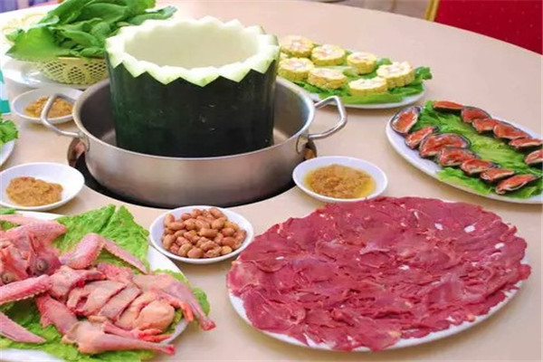 老四冬瓜盅火锅