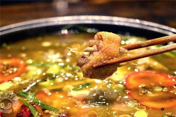 百家酸菜鸡火锅