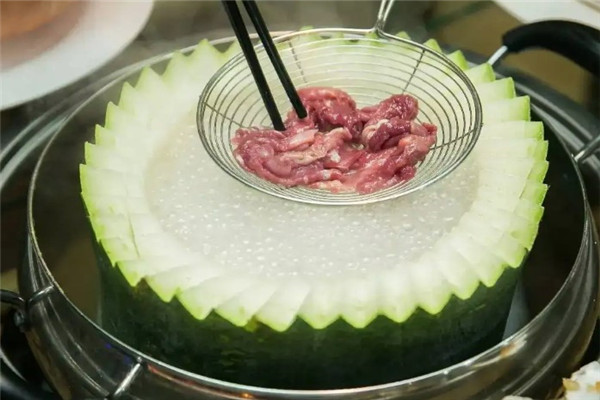 老四冬瓜盅火锅