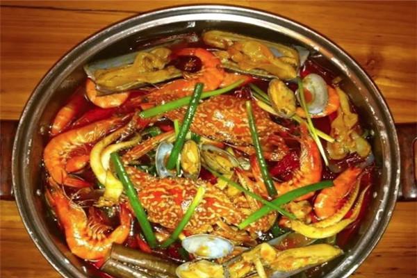 爱味鲜香辣海鲜锅