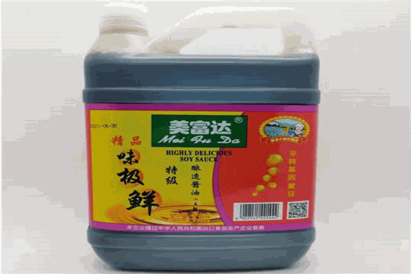 美富达酱油