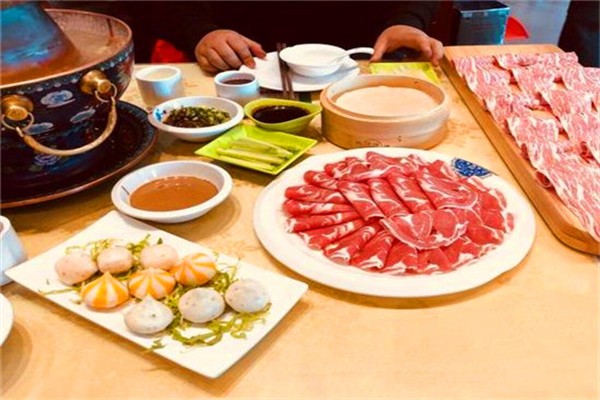 东来顺清真饭羊肉火锅