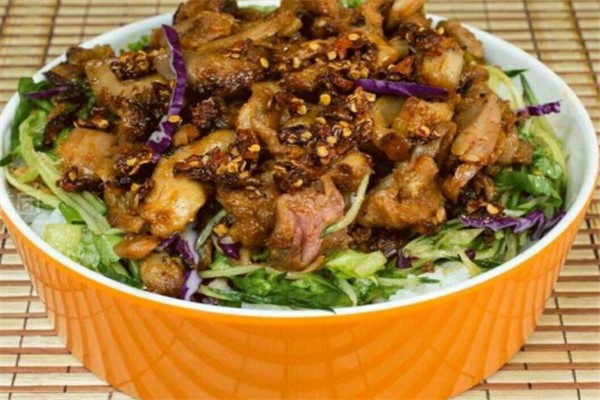 米状元烤肉拌饭