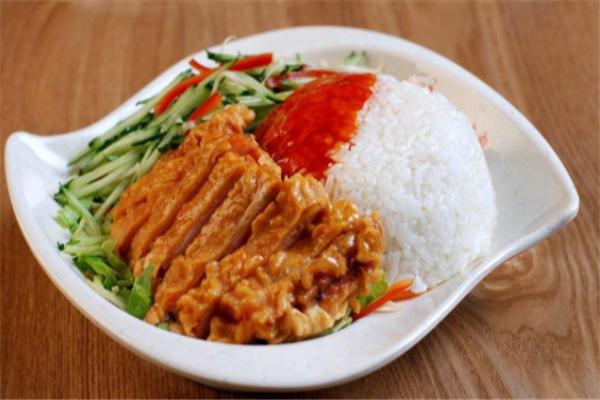 米状元烤肉拌饭
