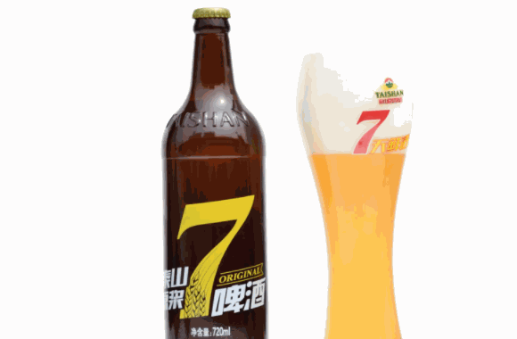 泰山原浆啤酒