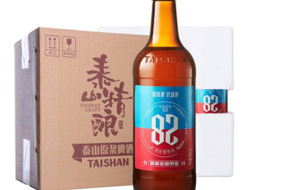 泰山原浆啤酒