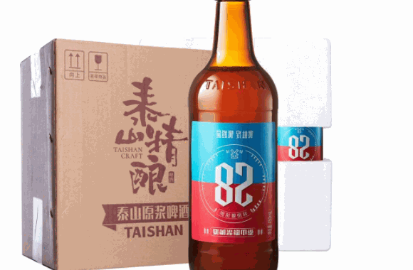 泰山原浆啤酒