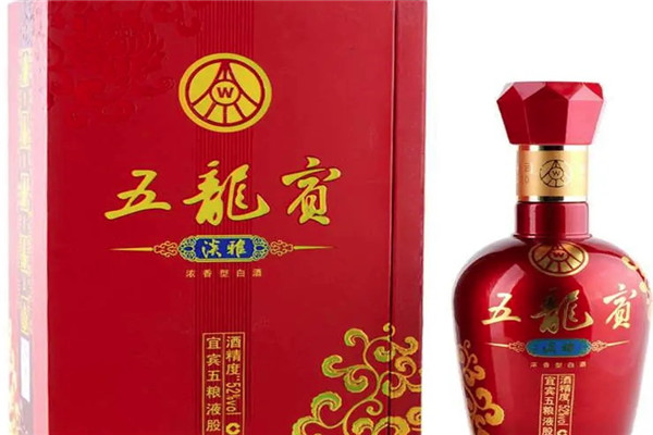 淡雅五龙宾白酒