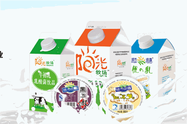阳光牧场牛奶店加盟