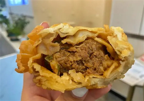 西安金丝牛肉饼