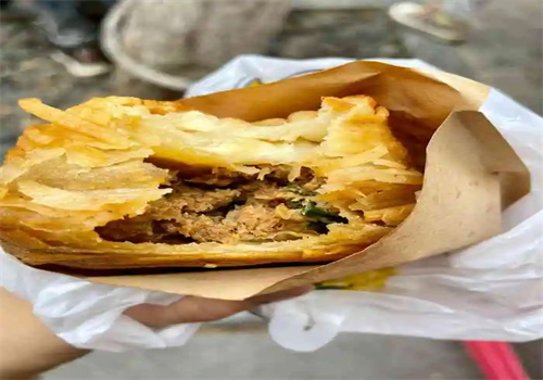 西安金丝牛肉饼