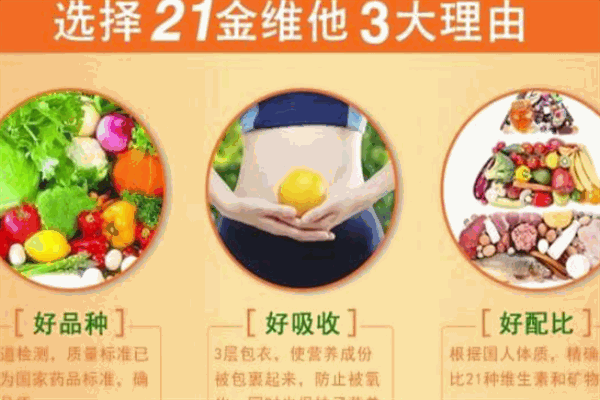 21金维他保健品