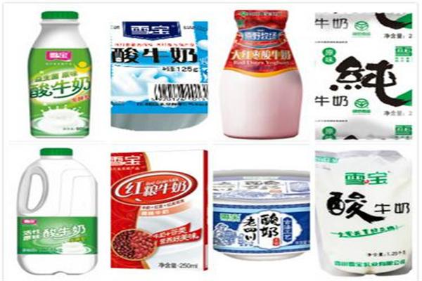 雪宝牛奶