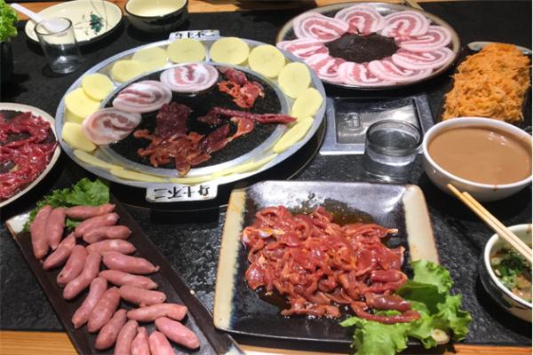 韩山城石板煎肉加盟