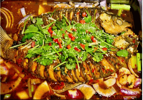 渔歌无骨烤鱼饭
