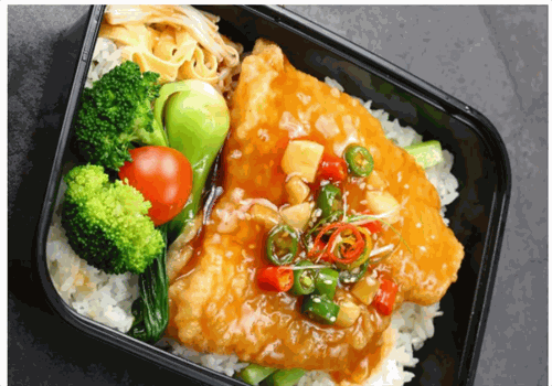渔歌无骨烤鱼饭