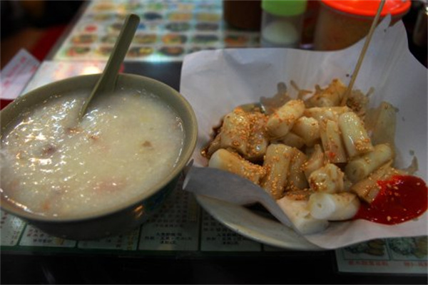 街边小吃鱼饼