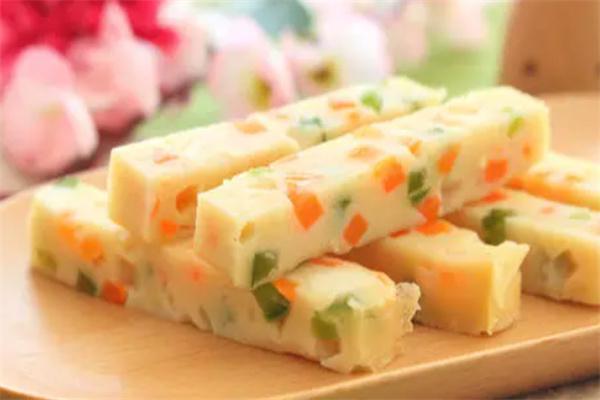 七彩果蔬豆腐