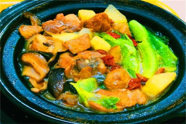 美味鸡黄焖鸡米饭