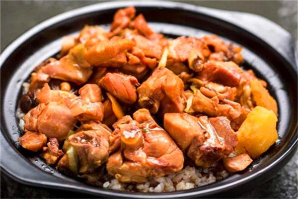 美味鸡黄焖鸡米饭