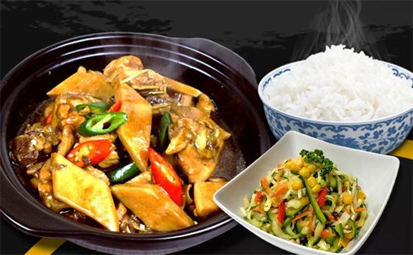 御吉黄焖鸡米饭