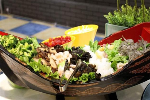 素百味素食自助快餐