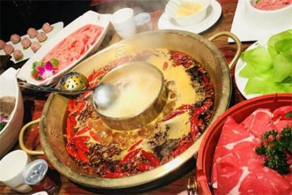 牛辣鲜汤火锅